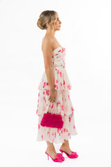 Self Portrait Pink Cream Floral