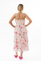 Self Portrait Pink Cream Floral