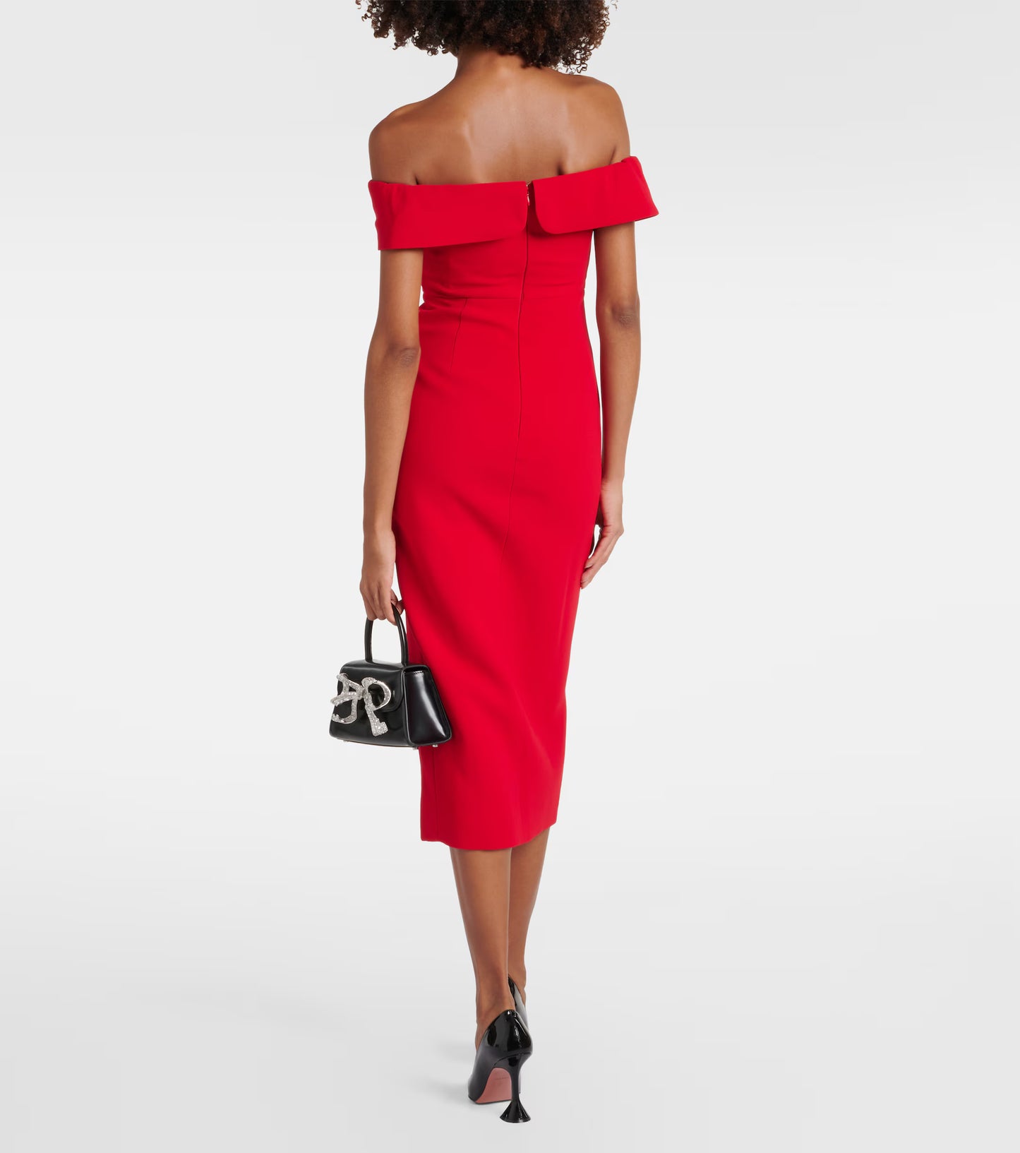 Self Portrait Red Off Shoulder