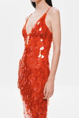Misha - Sapphire Sequin Red