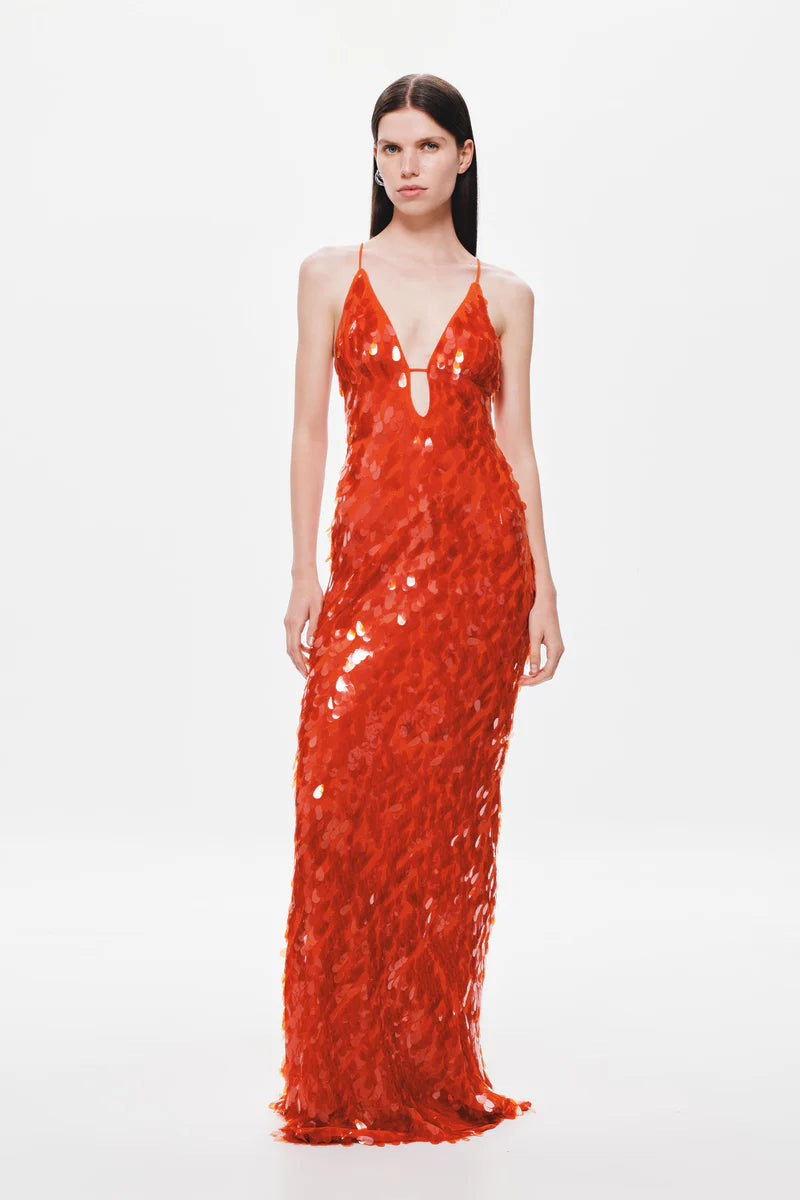Misha - Sapphire Sequin Red