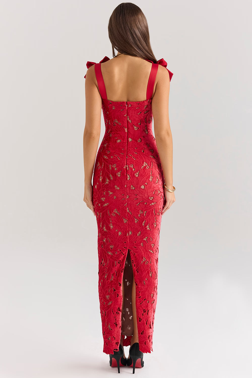 House of CB - Tiff Red Lace