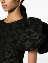 Rotate - Floral Jacquard Black