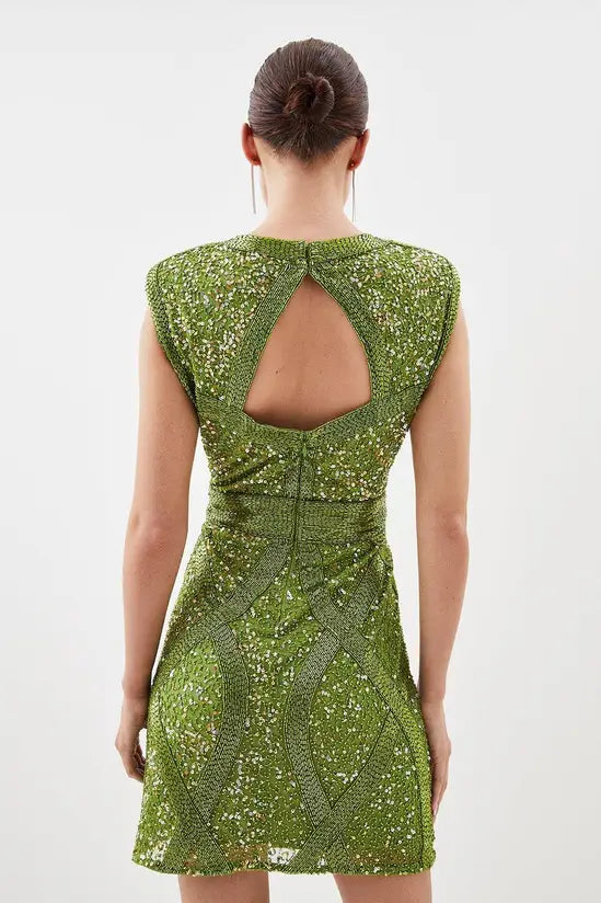 Karen Millen - Green Mini