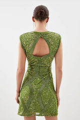 Karen Millen - Green Mini
