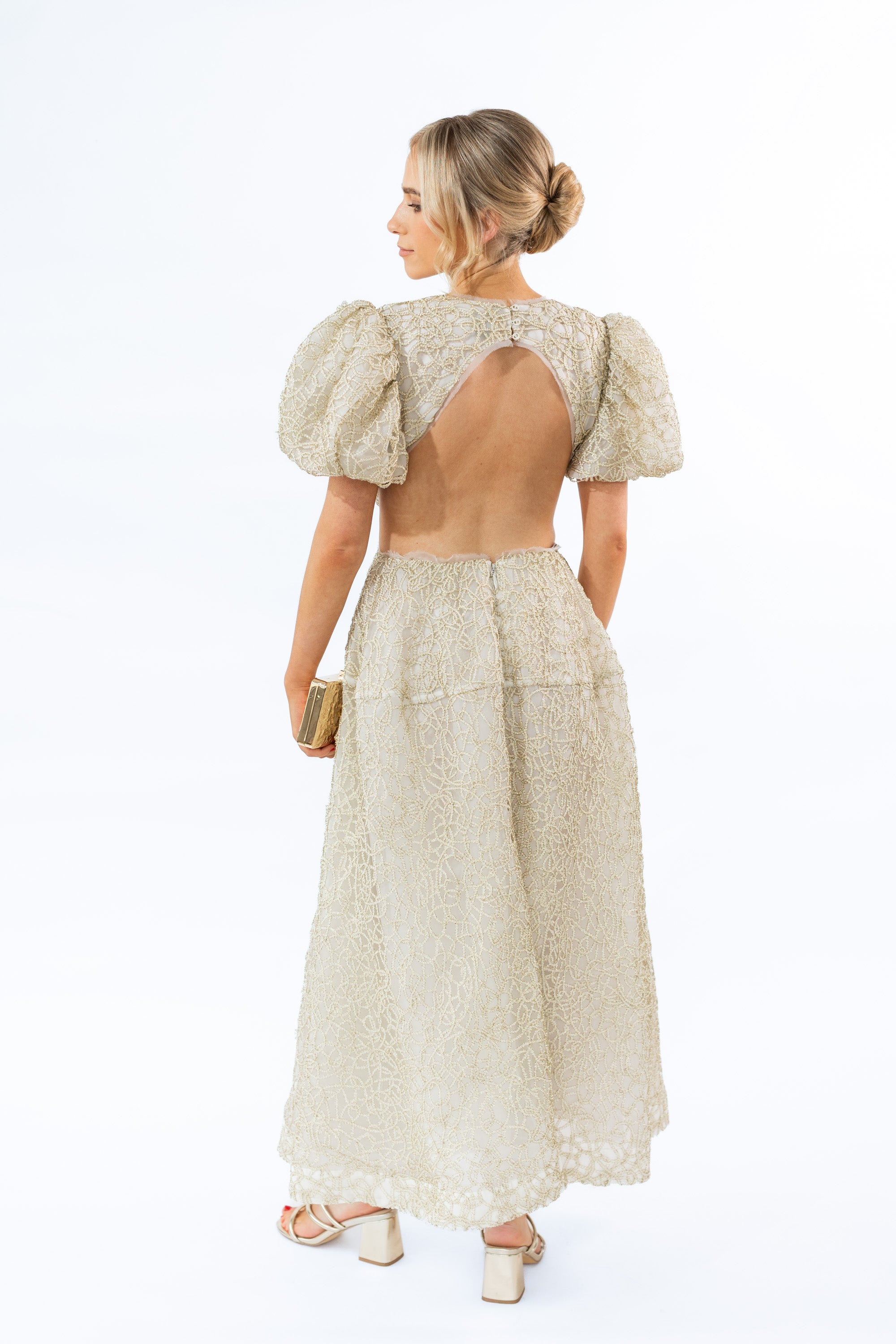 Aje - Patina Gold Dress