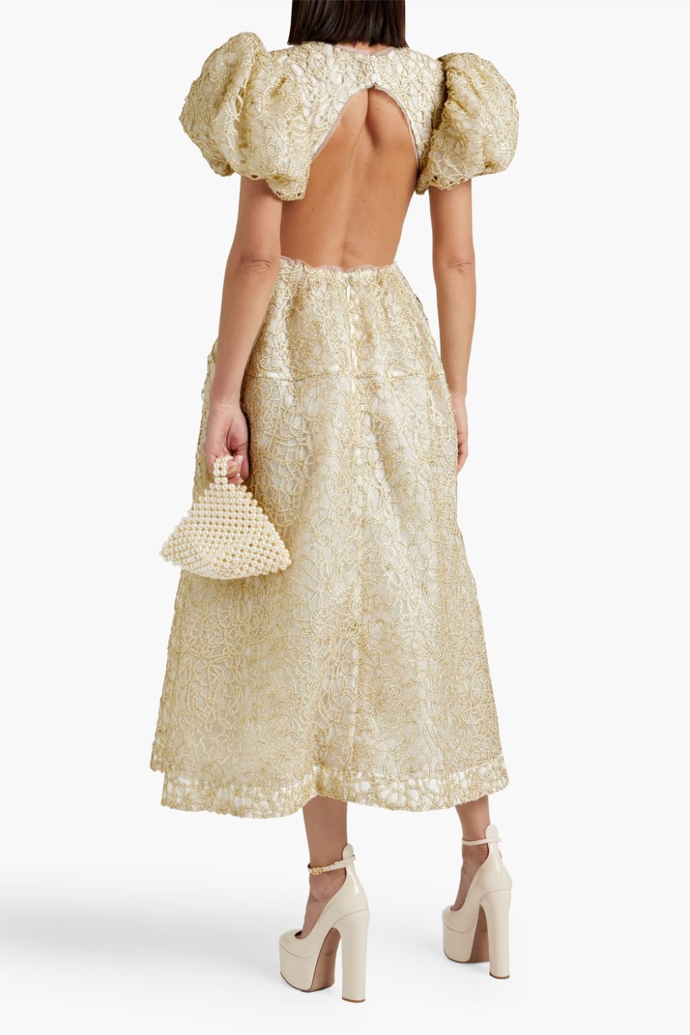 Aje - Patina Gold Dress