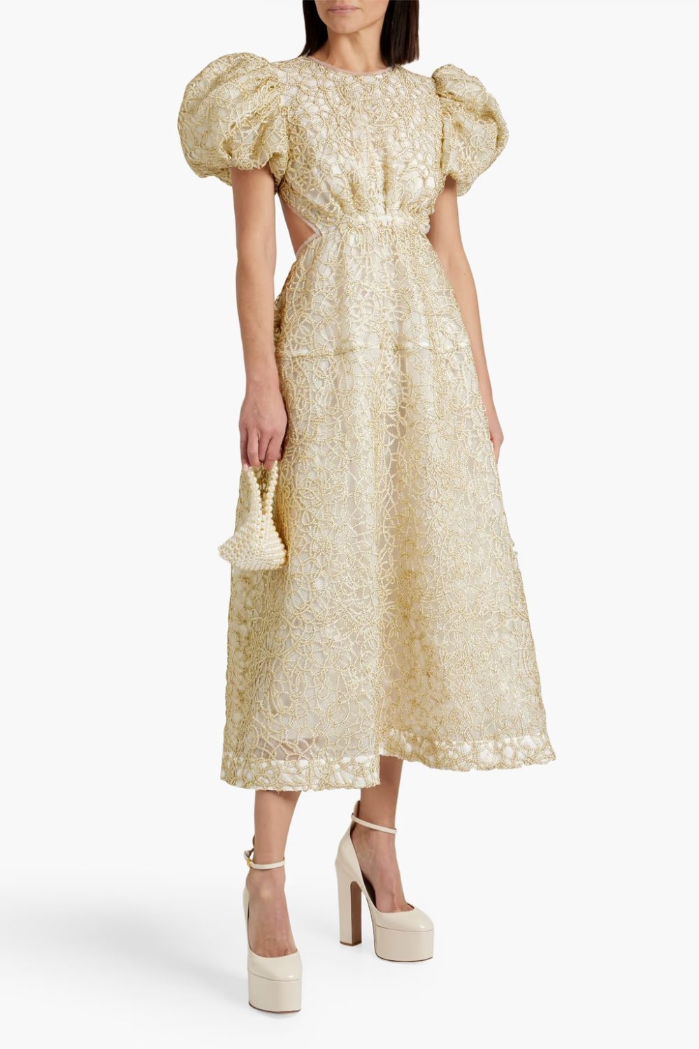 Aje - Patina Gold Dress